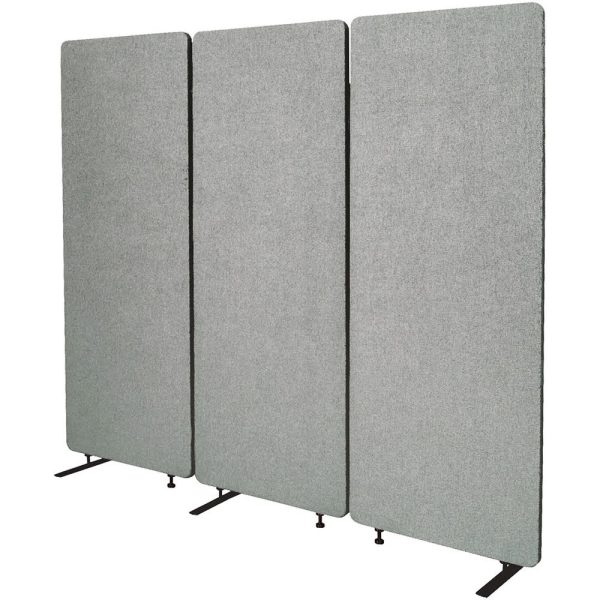 Room Divider Acoustic Screen Add On Panel - Silver Room Divider Acoustic Screen Add On Panel - Silver