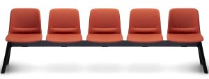 Unica Upholstered 5 Beam Seating