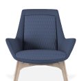 Aquila One Low Back Lounge Chair - 13 Base Options