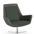 Aquila One Low Back Lounge Chair - 13 Base Options