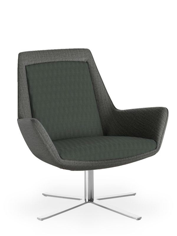 Aquila One Low Back Lounge Chair - 13 Base Options Aquila One Low Back Lounge Chair - 13 Base Options