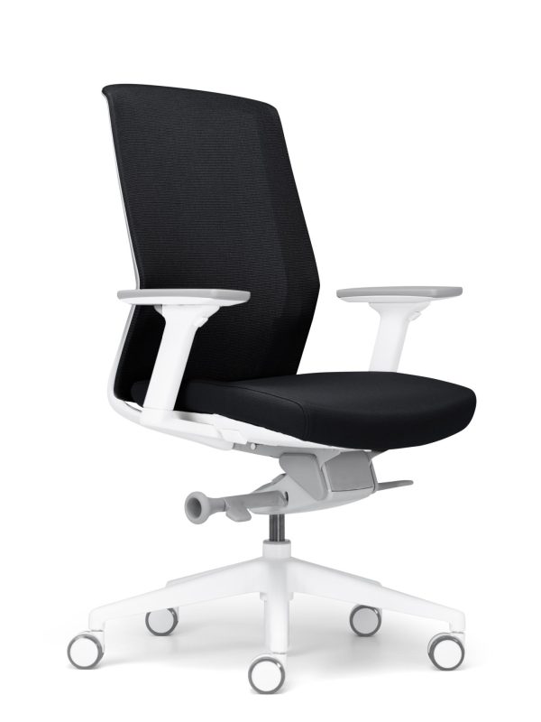 Aveya Mesh Back Office Chair - White
