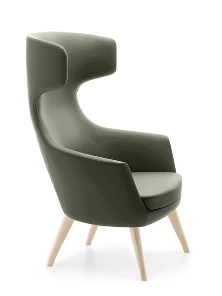 Delphi Hush Lounge Chair - 11 Base Options Delphi Hush Lounge Chair - 11 Base Options