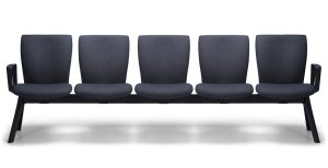 Linear Upholstered 5 Beam Seating