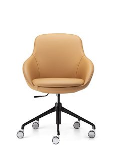 Muse Meeting Chair With Castors