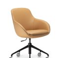 Muse Meeting Chair With Castors