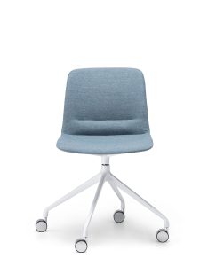 Unica Castor Swivel Upholstered