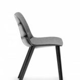 Unica Timber Upholstered Visitor Chair