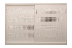 Steelco Aeir Perforated Sliding Door Cupboard  - 900 Wide