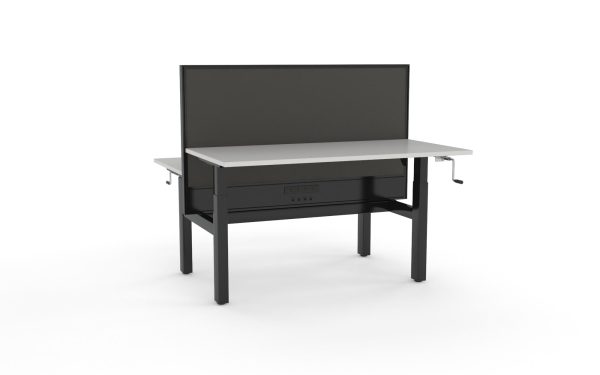 AGILE Manual Height Adjustable Double Desk Winder 1800 - More Sizes AGILE Manual Height Adjustable Double Desk Winder 1800 - More Sizes