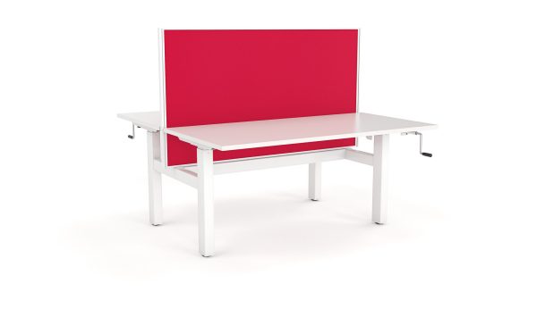 AGILE Manual Height Adjustable Double Desk Winder 1800 - More Sizes AGILE Manual Height Adjustable Double Desk Winder 1800 - More Sizes