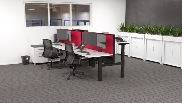 AGILE Motion Double Sided Double Motors Electric Desk - 4 Sizes