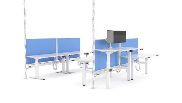 AGILE Motion + Double Sided Electric Desk - 4 Sizes AGILE Motion + Double Sided Electric Desk - 4 Sizes