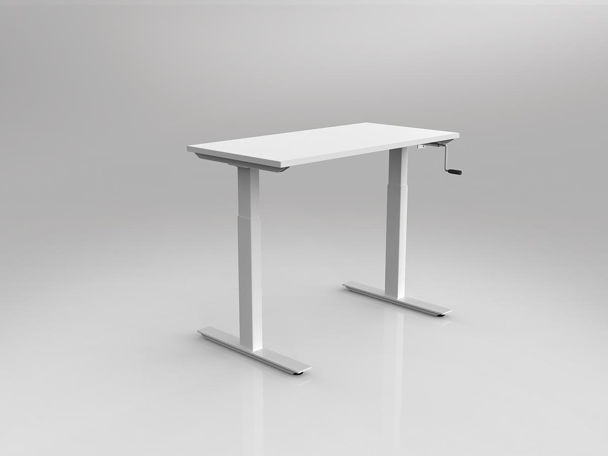 AGILE Manual Height Adjustable Desk Winder - Many Sizes