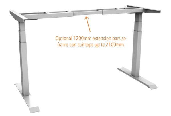 Boost Plus Electric FRAME Only - For Single Sided Desk Boost Plus Electric FRAME Only - For Single Sided Desk