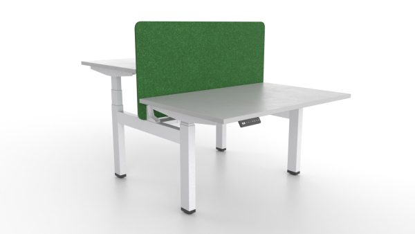 Argo Plus Double Desk Electric Frame Only - H Frame Argo Plus Double Desk Electric Frame Only - H Frame