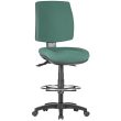 Alpha Upholstered Drafting Chair - 2 Options