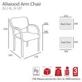 Aliwood Arm Chair 