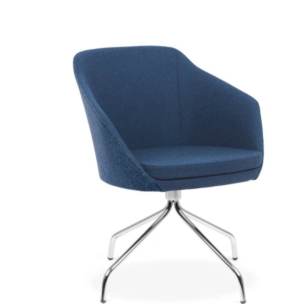 Annette 4 Point Swivel Arm Chair