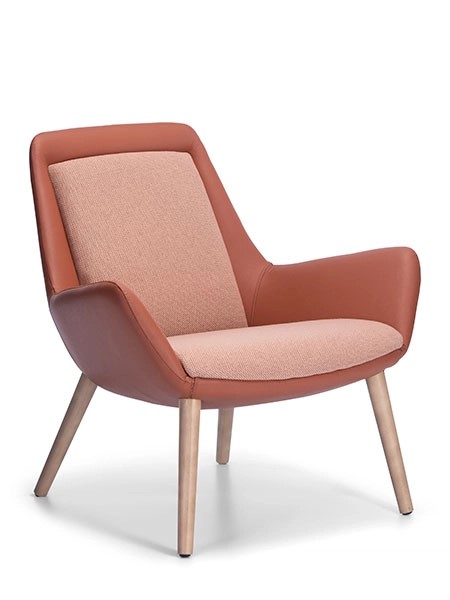 Aquila One Low Back Lounge Chair - 13 Base Options Aquila One Low Back Lounge Chair - 13 Base Options