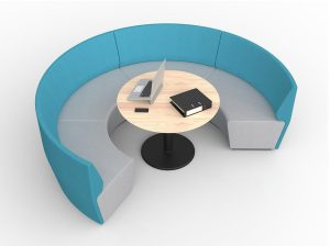 Motion Arc 4 Collaborating Seating Lounge