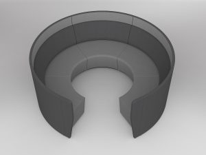 Motion Arc 5 Collaborating Seating Lounge