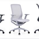 Aria Boardroom Task Chair - Light Grey