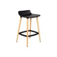 Aurora Timber Stool With Seat Pad