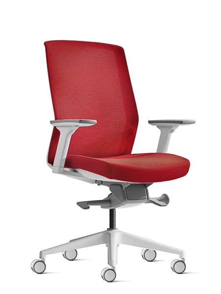 Aveya Mesh Back Office Chair - Upholstered Aveya Mesh Back Office Chair - Upholstered