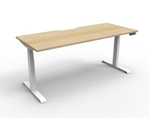 BOOST+ Dual Motors Single Sided Electric Desk 1800 
