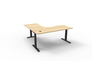 Argo Lift Height Adjustable Corner Workstation - 1800x1800