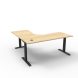 BOOST+ Electric Height Adjustable Corner Workstation - 18x18