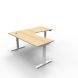 Argo Lift Height Adjustable Corner Workstation - 1800x1800