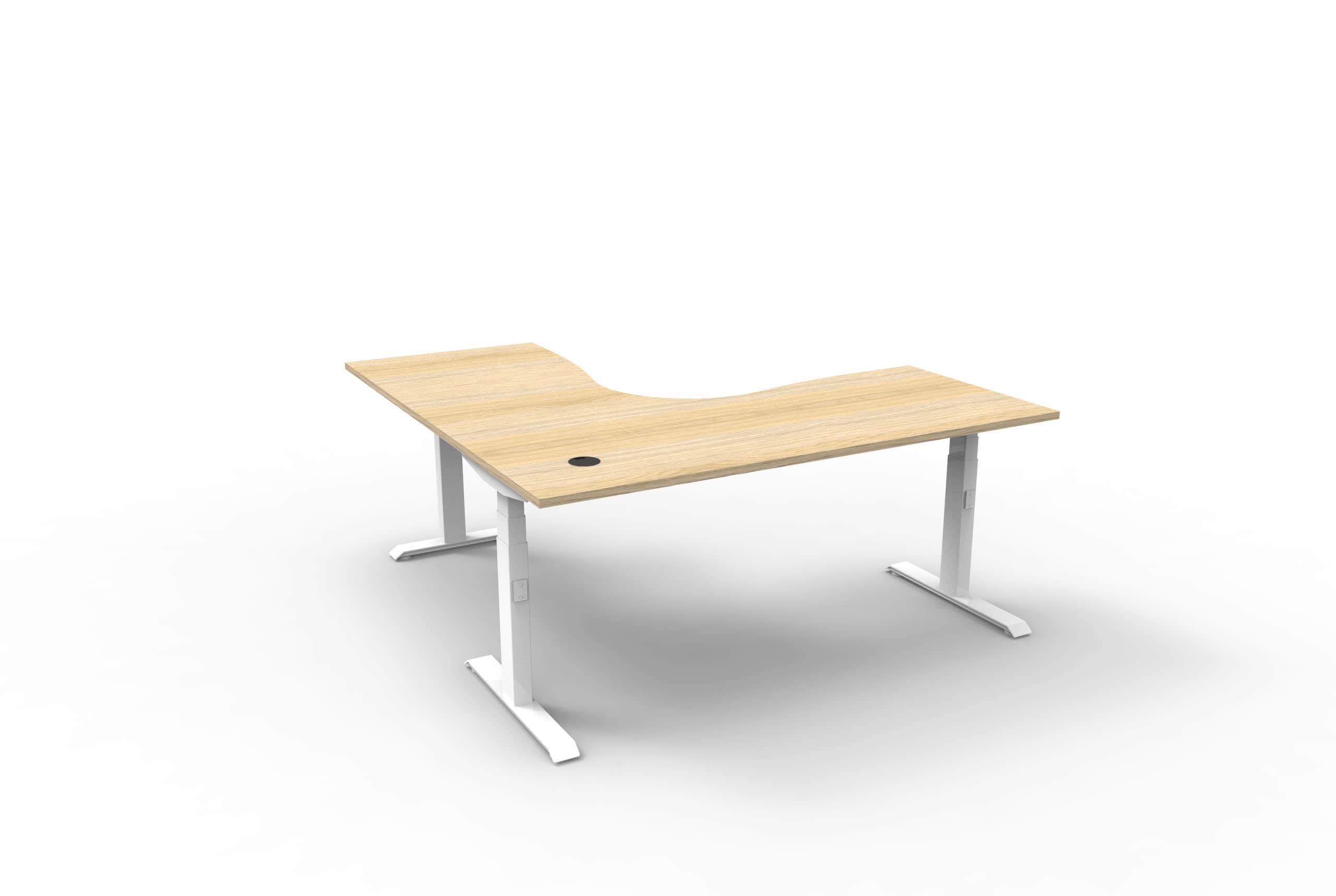 BOOST+ Electric Height Adjustable Corner Workstation - 1815