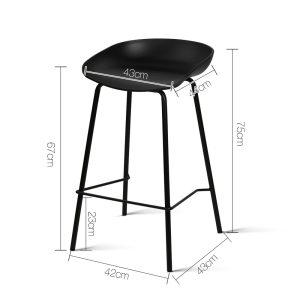 Bar Stool Model 83 – Set of 2 Bar Stool Model 83 - Set of 2