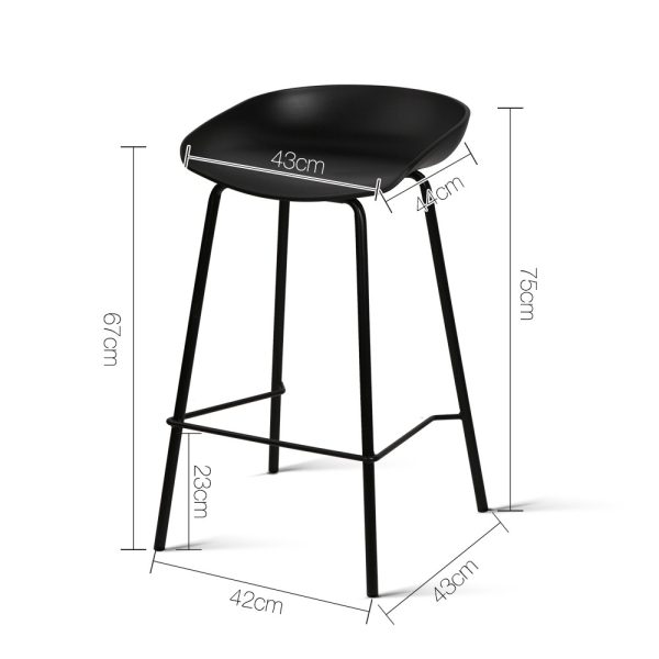 Bar Stool Model 83 - Set of 2 Bar Stool Model 83 - Set of 2