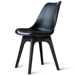Eames Luna Visitor Chairs - ALL Black