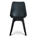 Eames DSW Visitor Cafe Chairs - Black