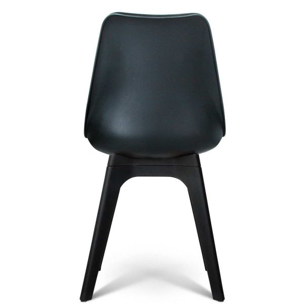Eames DSW Visitor Cafe Chairs - Black Eames DSW Visitor Cafe Chairs - Black