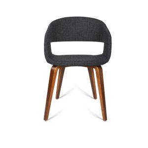 Kinn Visitor Chair Charcoal Fabric - Check Stock