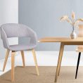 Kinn Visitor Chair Light Grey x 2 - Check Stock