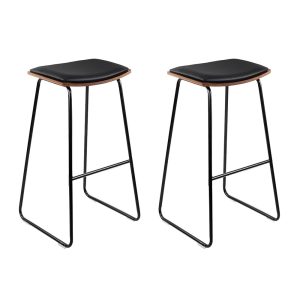 Bar Stool with Padded Vinyl Seat