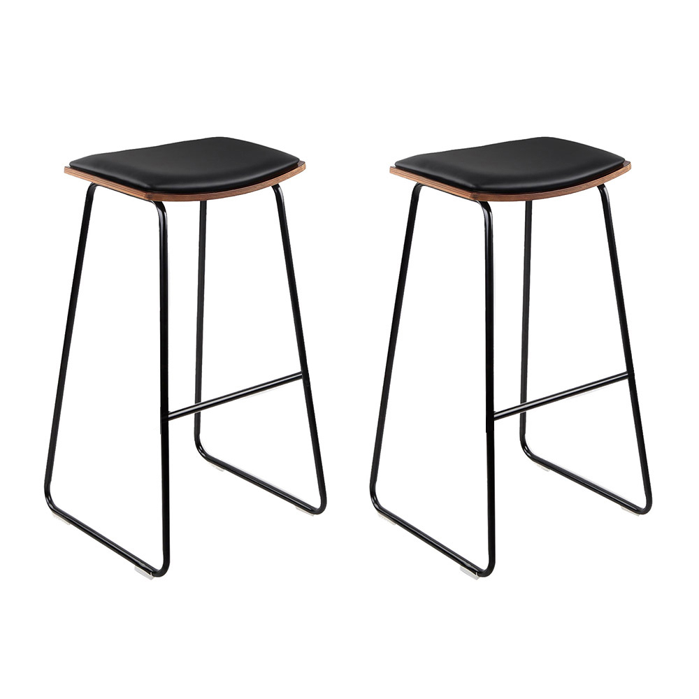 Bar Stool with Padded Vinyl Seat