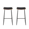 Bar Stool with Padded Vinyl Seat