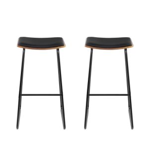 Bar Stool with Padded Vinyl Seat 