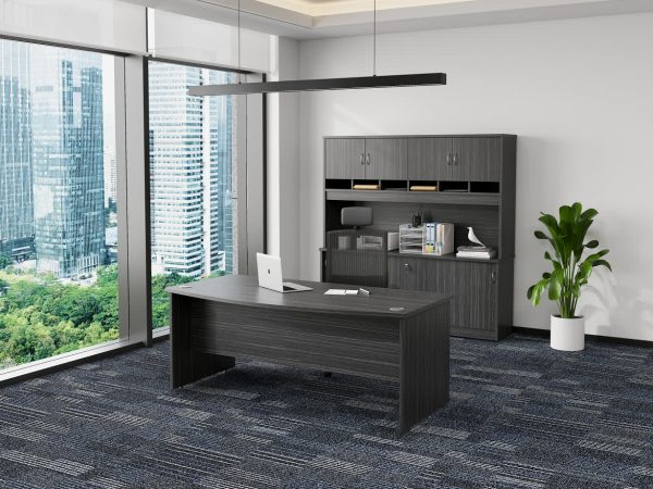 Wall Unit 1800 - Blackend Linewood 