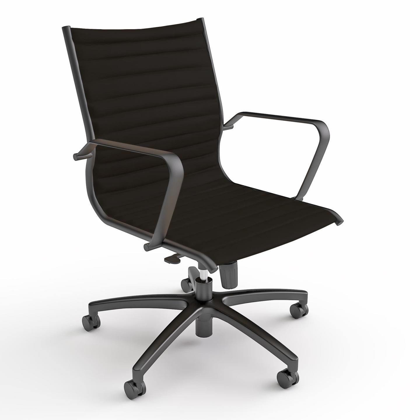 Metro Boardroom Meeting Chair - Black