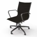 Metro Boardroom Meeting Chair - Black