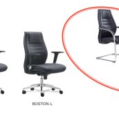 BOSTON Medium Back Visitor Chair