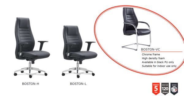 BOSTON Medium Back Visitor Chair BOSTON Medium Back Visitor Chair